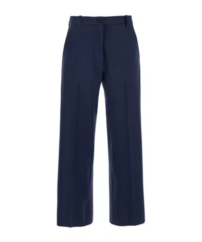 SEMICOUTURE BELT-LOOP CASUAL PANTS