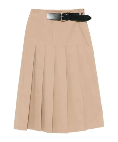 SEMICOUTURE BELT LOOP SKIRT