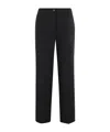 Semicouture Belt Loops Slacks In Black