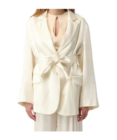 SEMICOUTURE BELTED BLAZER
