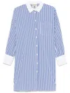Semicouture Benedicte Striped Cotton Shirt