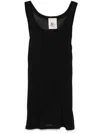 Semicouture Black Andreina Tank Top