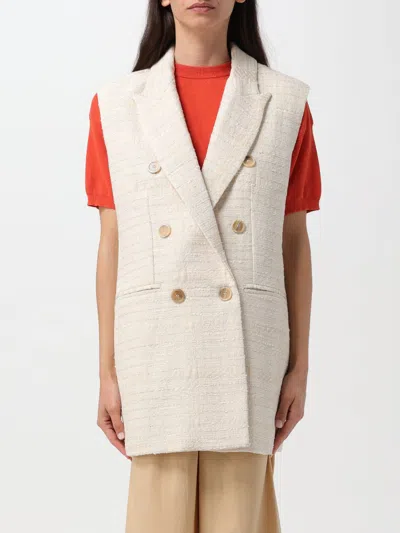 Semicouture Blazer  Woman Color Ivory