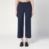 Semicouture Blue Amandine Trumpet Trousers In Blue