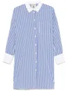 Semicouture Benedicte Striped Cotton Shirt