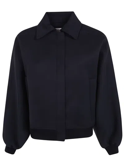 Semicouture Bomber Jacket "renie" In Black