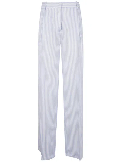 Semicouture Britney Trousers Clothing In Blue