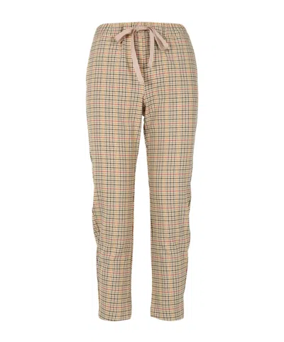 Semicouture Buddy Trousers In Neutral
