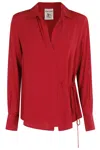 Semicouture Semi Couture Gustave Shirt In Red