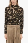 Semicouture Georgette Cropped Shirt