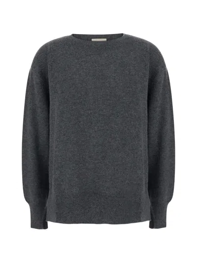 Semicouture Candy Crew-neck Ribbed-trim Sweater In Multi