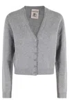 Semicouture Semi Couture Semi Couture Clarinda Pattern Cardigan In Gray