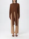 Semicouture Cardigan  Woman Color Brown In Brown