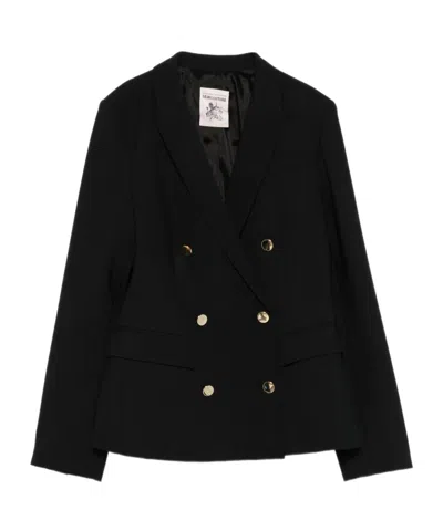 SEMICOUTURE CARRIE DOUBLE-BREASTED BLAZER