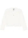 Semicouture Cassandra Cardigan In White