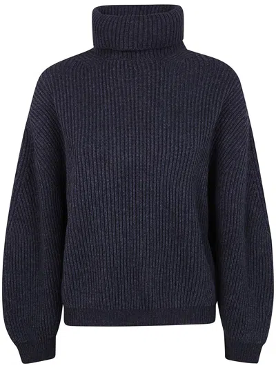 Semicouture "casta" Sweater Clothing In Black