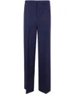 Semicouture Blue Amandine Trumpet Trousers