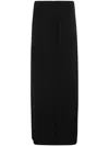 Semicouture Semi Couture Clemence High-waisted Midi Skirt In Black