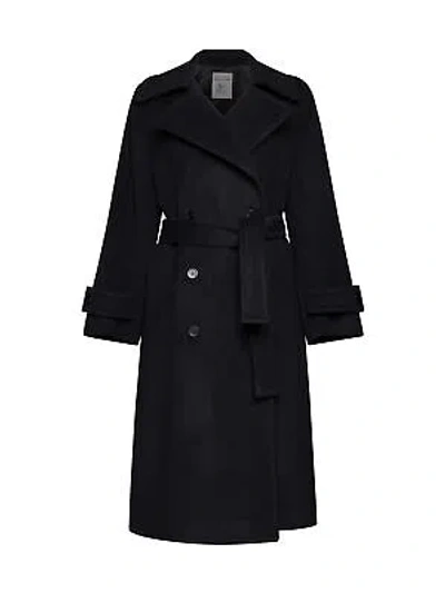 Pre-owned Semicouture Coat 42 It In Black