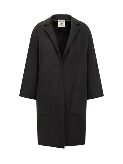 Semicouture Coat  In Black