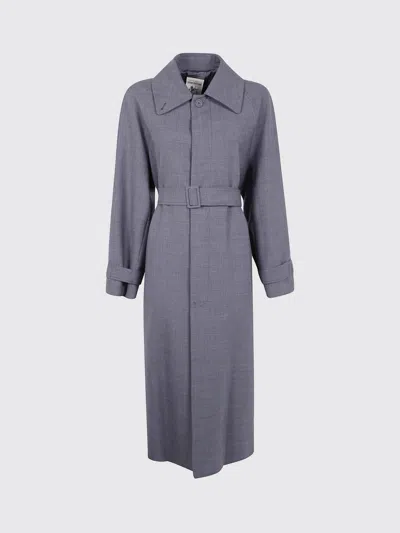SEMICOUTURE COAT SEMICOUTURE WOMAN COLOR GREY,H67191020