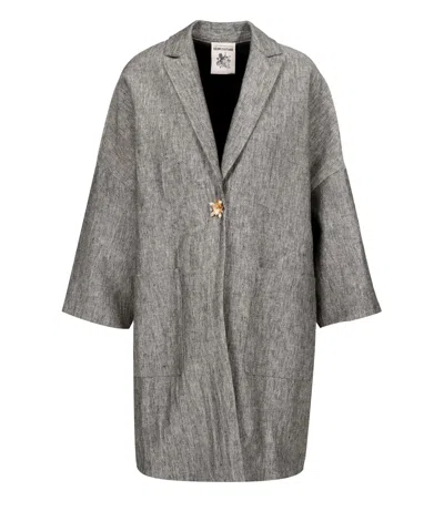 Semicouture Coats Chanel In Gray
