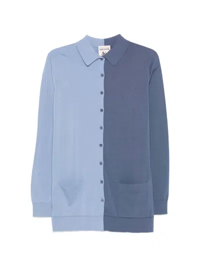 Semicouture Colour-block Cardigan In Multi