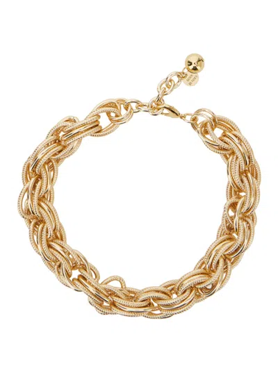 Semicouture Coralie Necklace In Gold