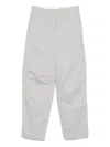Semicouture Cotton Trousers In White