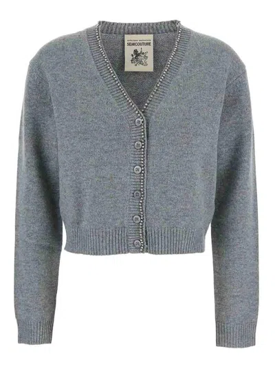 SEMICOUTURE KNITTED CARDIGAN