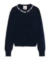 Semicouture Rhinestone-embellished Cardigan