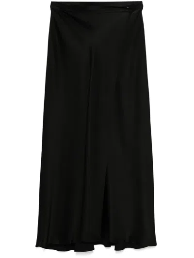 Semicouture Doambra Midi Skirt In Black