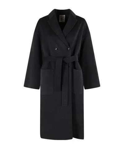 SEMICOUTURE DOUBLE-BREASTED COAT