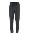 Semicouture Drawstring Casual Pants In Black