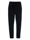 Semicouture Drawstring-waist Trousers In Black