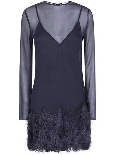 Semicouture Dress Mini In Black
