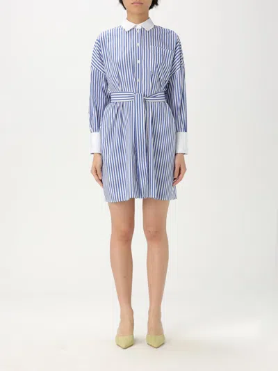 Semicouture Dress  Woman Color Blue