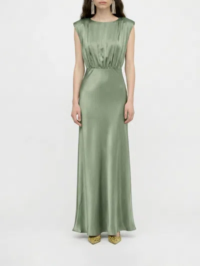 Semicouture Dress Woman  In Green