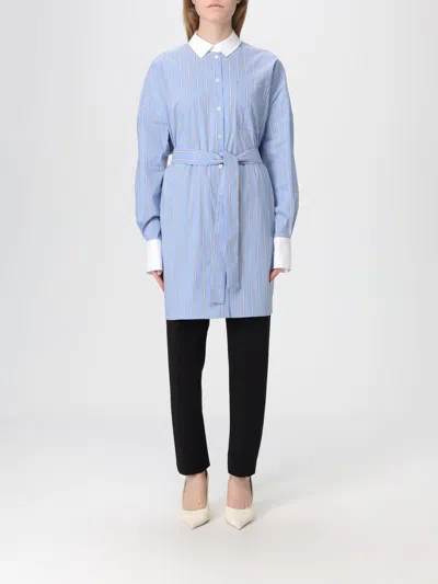 Semicouture Dress  Woman Color Red In Blue