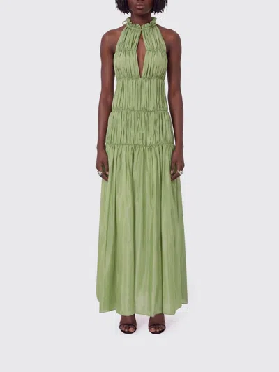 Semicouture Dress Woman Color Green