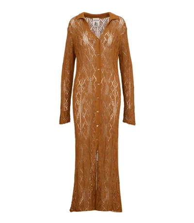 Semicouture Dresses In Brown