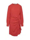 Semicouture Elvire Mini Dress In Red