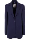 Semicouture Ebony Jacket Clothing In Midnight