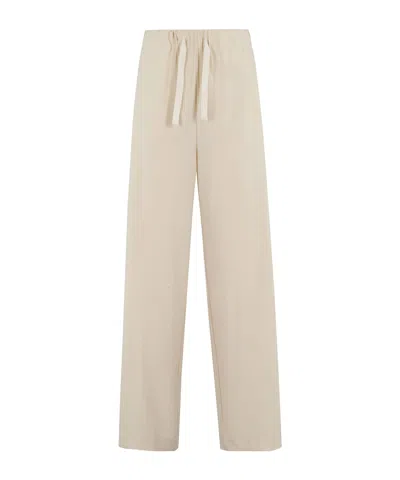 Semicouture Elastic Waist Casual Pants