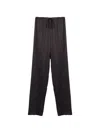 Semicouture Elasticated Drawstring Trousers In Blue