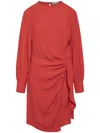 Semicouture Elvire Mini Dress In Red