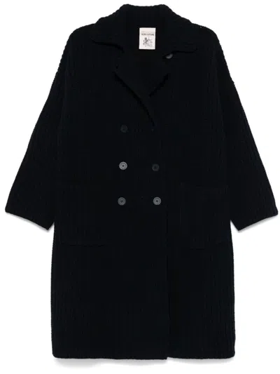 Semicouture Emeline Coat In Blue