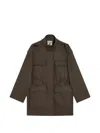 Semicouture Flap-pocket Jacket In Brown