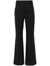 Semicouture Flared Trousers In 灰色