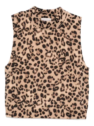 SEMICOUTURE SEMICOUTURE FREDERIQUE WOOL AND CASHMERE VEST